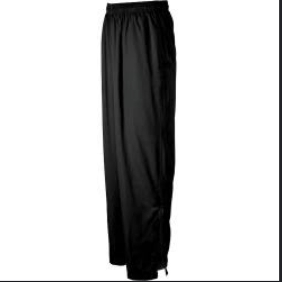 Tonix Black Water/Wind Resistant Sports Athletic Warm Up Pant Bolt 1088 Sz L - Picture 2 of 15